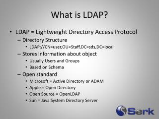 What is LDAP?