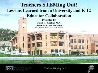 Teachers STEMing Out! Lessons Learned from a University and K-12 Educator Collaboration