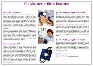 What Is Blood Pressure?