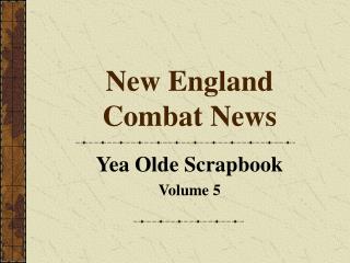 New England Combat News