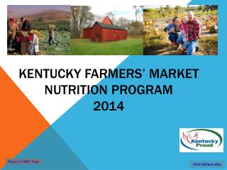 Kentucky Farmers’ Market Nutrition Program 2014