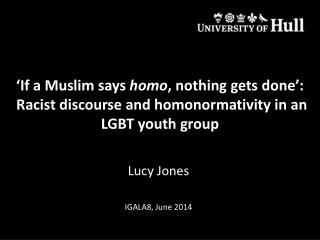 Lucy Jones IGALA8, June 2014