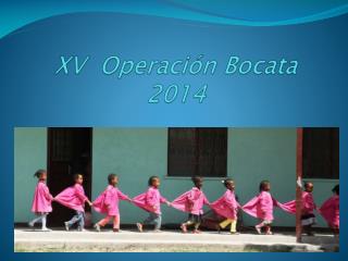 XV Operación Bocata 2014