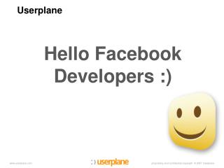 Hello Facebook Developers :)
