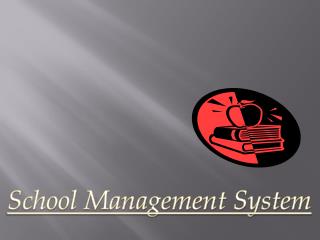 School Management System