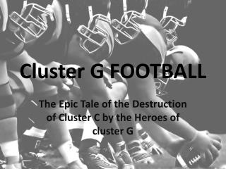 Cluster G FOOTBALL