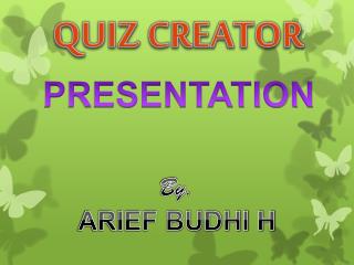 QUIZ CREATOR