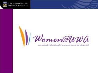 Women @ UWA