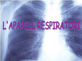 L'APARELL RESPIRATORI