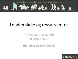 Lenden skole og ressurssenter