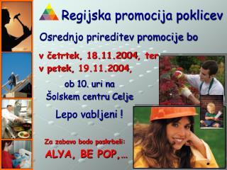 Regijska promocija poklicev