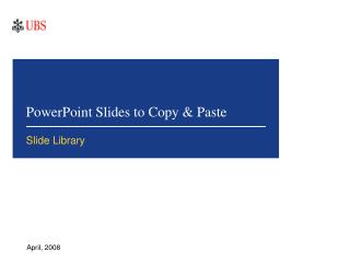PowerPoint Slides to Copy &amp; Paste