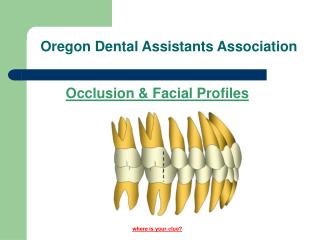 Oregon Dental Assistants Association