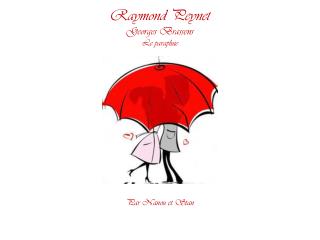 Raymond Peynet Georges Brassens Le parapluie