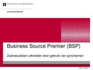 Business Source Premier (BSP)