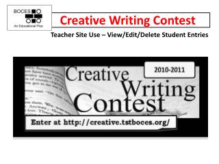 Creative Writing Contest