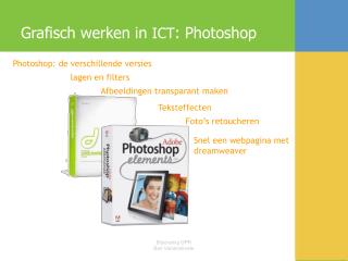 Grafisch werken in ICT : Photoshop