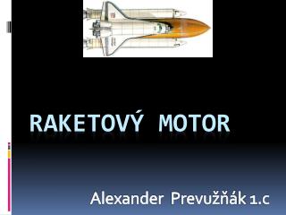 Raketový motor