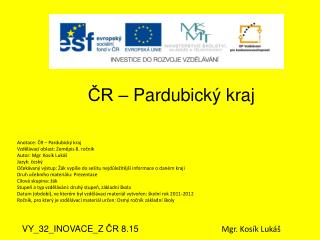 ČR – Pardubický kraj