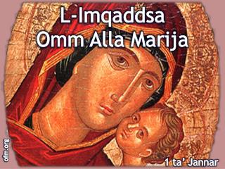 L- Imqaddsa Omm Alla Marija