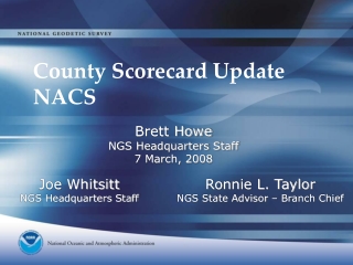 County Scorecard Update NACS