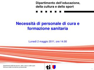 Dipartimento dell’educazione, della cultura e dello sport