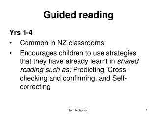 Guided reading