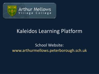 Kaleidos Learning Platform