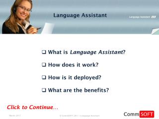 Language Assistant