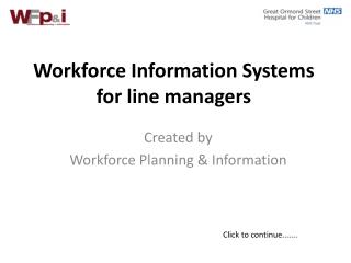 Workforce Information Systems for line managers