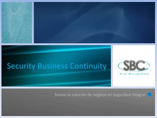 Security Business Continuity