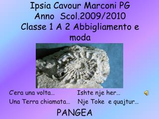 Ipsia Cavour Marconi PG Anno Scol .2009/2010 Classe 1 A 2 Abbigliamento e moda
