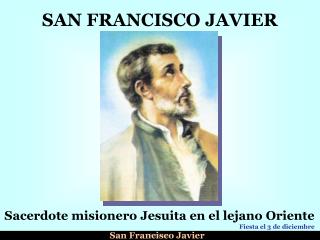 San Francisco Javier