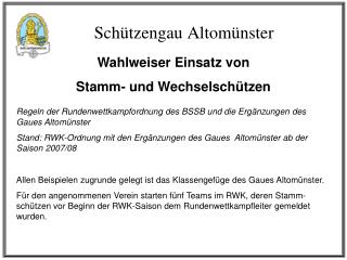 Schützengau Altomünster