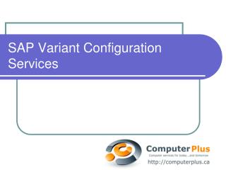 SAP Variant Configuration Services