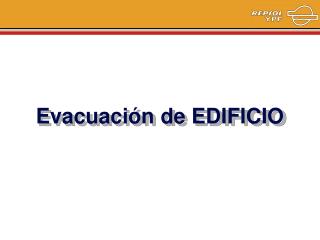 Evacuación de EDIFICIO