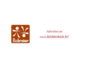 Advertise on BIZBROKER.RU