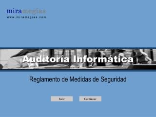 Auditoría Informática