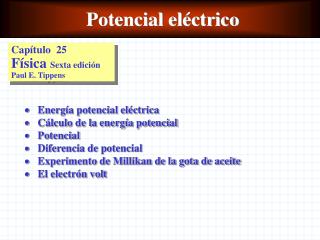 Potencial eléctrico