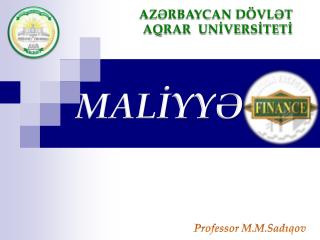 MALİYYƏ