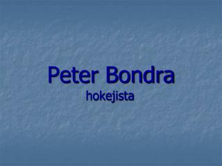 Peter Bondra