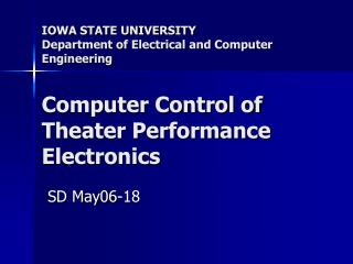 SD May06-18