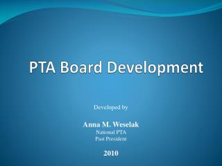 PTA Board Development