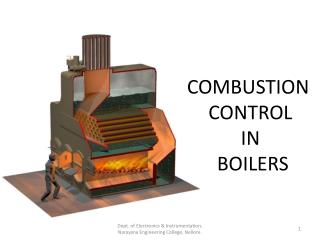 COMBUSTION CONTROL IN BOILERS