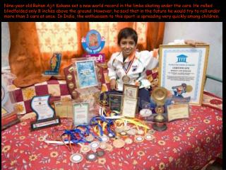 9 Year old Indian boy&amp;#39;s World Record-PCN