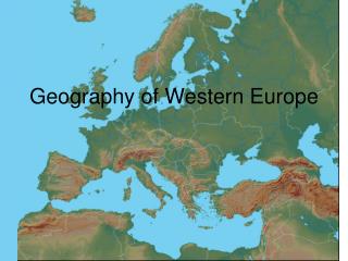 Geography of Western Europe