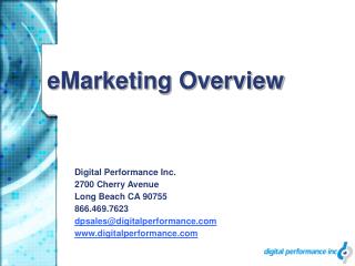 eMarketing Overview
