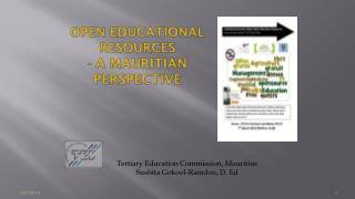 OPEN EDUCATIONAL RESOURCES - A Mauritian Perspective