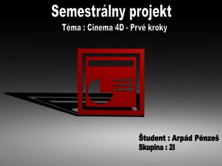 Semestrálny projekt