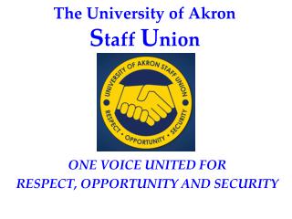 The University of Akron S taff U nion